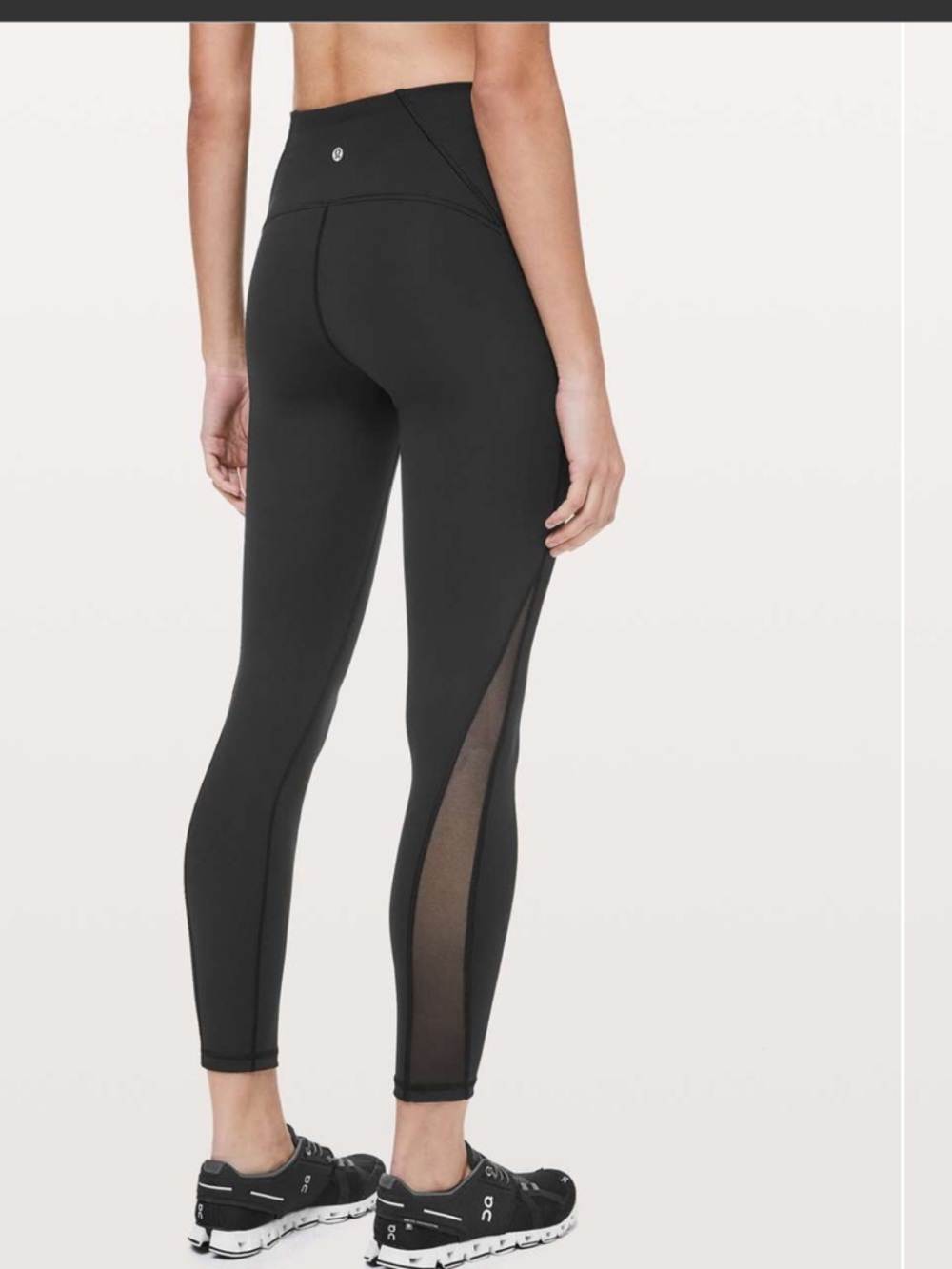 Lululemon Train times 25” Black 7/8 legging Sz 6